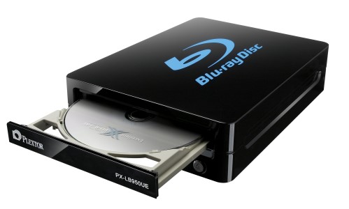Plextor: Blu-ray-Brenner mit USB 3.0 und eSATA