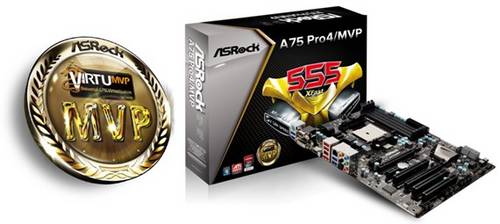 Lucid Virtu Universal MVP auf ASRock A75 Pro4/MVP Mainboard