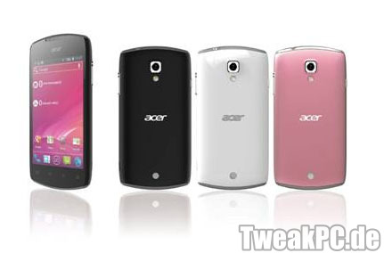 Acer Liquid-Glow-Smartphone auf Android-Basis vorgestellt