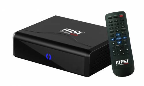 MSI Movie Station HD1000 - Stylischer Streaming Client für HDTV