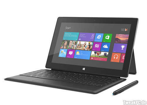 Microsoft: Surface-Tablet mit Windows 8 Pro im Februar