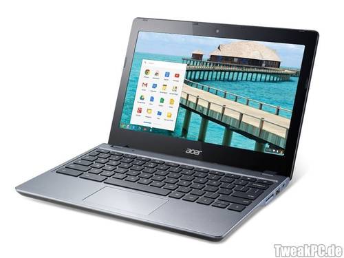 Acer präsentiert Chrombook C720 mit Haswell-CPU