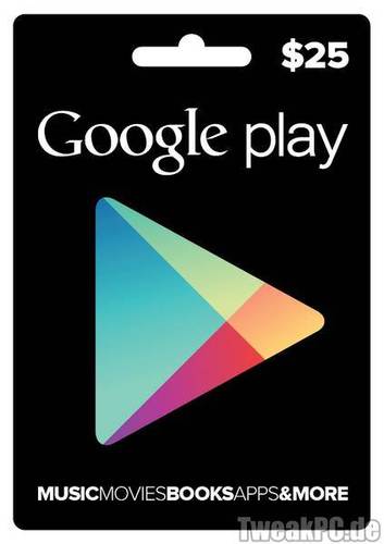 Google: Geschenkkarten für den PlayStore geplant