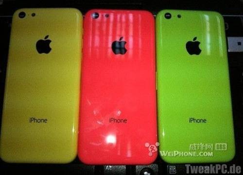 iPhone 5S: Kunststoffrückseite in verschiedenen Farben aufgetaucht