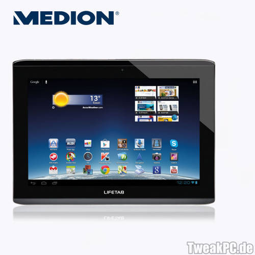 Aldi-Tablet: Medion Lifetab S9714 mit Tegra 3 und UMTS