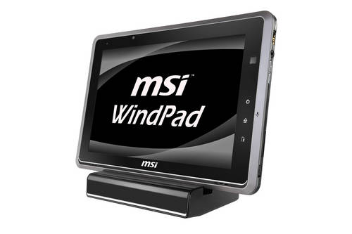 MSI WindPad 110W: Tablet mit Windows 7