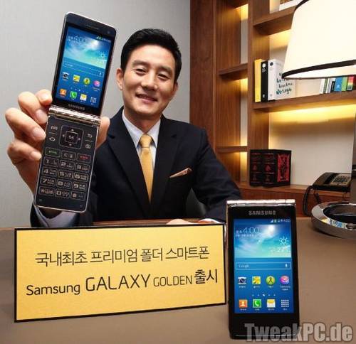Galaxy Golden: Klapphandy von Samsung