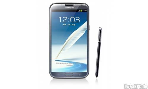 Samsung Galaxy Note 3: Bildschirmdiagonale von 6,3 Zoll?