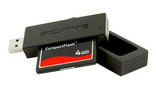 Scythe: CF-Kartenleser mit USB 3.0 für Unterwegs