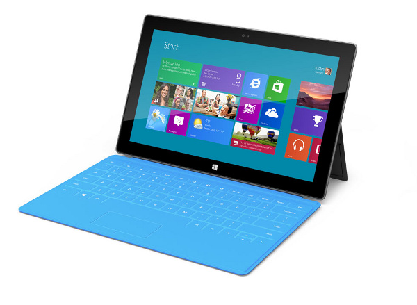 Microsoft Surface mit Tastatur