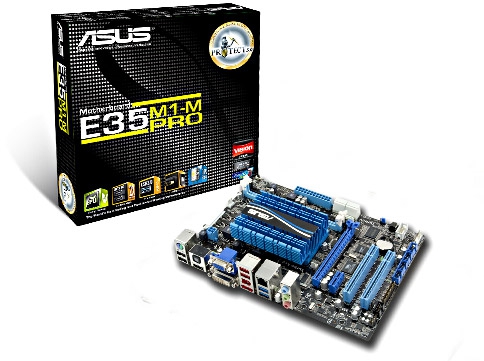 AMD E-350 Fusion APU ASUS E35M1-M PRO