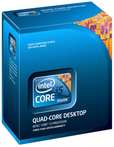 Intel Core i5 Verpackung
