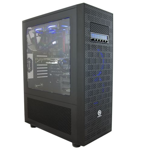 Thermaltake Core X71 - Frontansicht inkl Beleuchtung