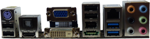 ASUS M4A89GTD PRO/USB3 I/O-Panel