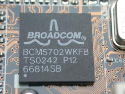 Gigabit-Netzwerktechnik von Broadcom
