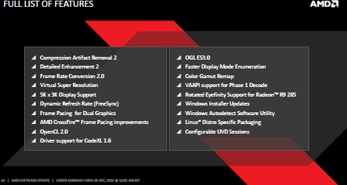 AMD Catalyst Omega Full Features