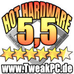 Hot Hardware Award 5.5 Punkte